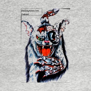 Zombie Cat (Transparent) T-Shirt